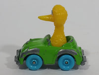 1981, 1983 Playskool The Muppets Sesame Street Big Bird Green Die Cast Toy Car Vehicle - Treasure Valley Antiques & Collectibles