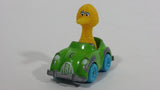 1981, 1983 Playskool The Muppets Sesame Street Big Bird Green Die Cast Toy Car Vehicle - Treasure Valley Antiques & Collectibles