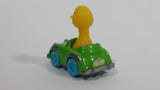 1981, 1983 Playskool The Muppets Sesame Street Big Bird Green Die Cast Toy Car Vehicle - Treasure Valley Antiques & Collectibles