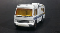 1999 Matchbox Wilderness Adventure Series 12 Truck Camper White Die Cast Toy Car Recreational Vehicle RV with Opening Side Door - Treasure Valley Antiques & Collectibles