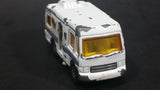 1999 Matchbox Wilderness Adventure Series 12 Truck Camper White Die Cast Toy Car Recreational Vehicle RV with Opening Side Door - Treasure Valley Antiques & Collectibles