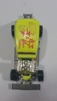 1990 Hot Wheels Super California Customs '32 Ford Vicky Cool Duel Bright Yellow Die Cast Toy Hot Rod Car Vehicle