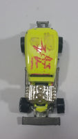 1990 Hot Wheels Super California Customs '32 Ford Vicky Cool Duel Bright Yellow Die Cast Toy Hot Rod Car Vehicle