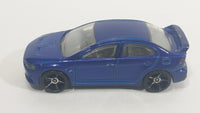 2008 Hot Wheels 2008 Lancer Evolution Blue Die Cast Toy Car Vehicle - Treasure Valley Antiques & Collectibles