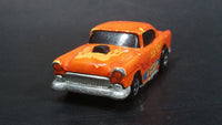 2001 Hot Wheels Final Run Color Racers '55 Chevy Orange Die Cast Toy Car Hot Rod Vehicle