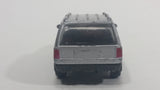 Motor Max Jeep Grand Cherokee Silver Grey No. 6072 Die Cast Toy SUV Car Vehicle - Treasure Valley Antiques & Collectibles