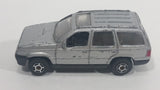 Motor Max Jeep Grand Cherokee Silver Grey No. 6072 Die Cast Toy SUV Car Vehicle - Treasure Valley Antiques & Collectibles