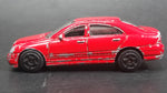 Motor Max Mercedes-Benz C Class Red No. 6066 Die Cast Toy Luxury Car Vehicle - Treasure Valley Antiques & Collectibles