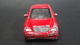 Motor Max Mercedes-Benz C Class Red No. 6066 Die Cast Toy Luxury Car Vehicle - Treasure Valley Antiques & Collectibles