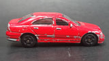 Motor Max Mercedes-Benz C Class Red No. 6066 Die Cast Toy Luxury Car Vehicle - Treasure Valley Antiques & Collectibles