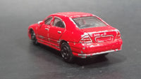 Motor Max Mercedes-Benz C Class Red No. 6066 Die Cast Toy Luxury Car Vehicle - Treasure Valley Antiques & Collectibles