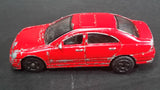 Motor Max Mercedes-Benz C Class Red No. 6066 Die Cast Toy Luxury Car Vehicle - Treasure Valley Antiques & Collectibles