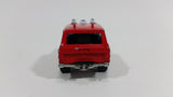 1980s Majorette Range Rover Fire Dept. District 3 Red No. 246 1/60 Scale Die Cast Toy Car Emergency Vehicle w/ Hitch - Treasure Valley Antiques & Collectibles