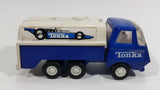 Rare Vintage 1979 Tonka Formula1 F1 Racing Fuel Gas Tanker Truck Blue White Pressed Steel Toy Car Vehicle