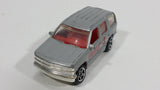 2001 Matchbox Coca-Cola Coke Soda Pop '97 Chevy Tahoe Silver Die Cast Toy SUV Car Vehicle - Treasure Valley Antiques & Collectibles