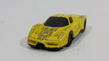 2005 Hot Wheels Enzo Ferrari Yellow Die Cast Toy Super Car Vehicle