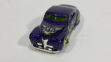 2011 Hot Wheels DC Comics Heat Fleet Green Lantern Tail Dragger Purple Die Cast Toy Car Vehicle - Treasure Valley Antiques & Collectibles