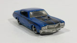 2010 Hot Wheels Muscle Mania '70 Buick GSX  Electric Blue Die Cast Toy Car Vehicle - Treasure Valley Antiques & Collectibles