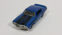 2010 Hot Wheels Muscle Mania '70 Buick GSX  Electric Blue Die Cast Toy Car Vehicle - Treasure Valley Antiques & Collectibles