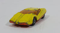 1973 Lesney Products Matchbox Yellow Orange Superfast No. 33 Datsun 126X Toy Car Vehicle - Treasure Valley Antiques & Collectibles