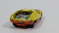 1973 Lesney Products Matchbox Yellow Orange Superfast No. 33 Datsun 126X Toy Car Vehicle