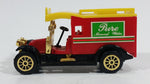 Vintage Reader's Digest High Speed Corgi "Pure Mineral Water" Transport Truck Red Yellow No. 501 Classic Die Cast Toy Antique Car Delivery Vehicle