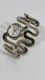 Anya Ltd Metal Bangle Style Japanese Movement Quartz Wrist Watch *Needs A Battery*