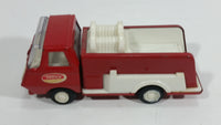 Vintage Tonka Fire Engine Firefighting Water Pumper Truck Red and White Pressed Steel Toy Car Vehicle - Treasure Valley Antiques & Collectibles