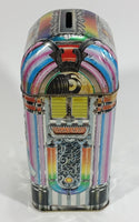 Collectible Churchill's of England Jukebox 2000 Money Bank Rock & Roll Tin Container