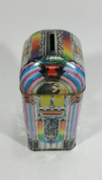Collectible Churchill's of England Jukebox 2000 Money Bank Rock & Roll Tin Container