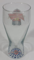 Budweiser Beer Hockey Night In Canada Goal Red Light 7" Tall Glass Tumbler Sports, TV, & Beer Collectible - Treasure Valley Antiques & Collectibles