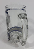 Dallas Cowboys NFL Football Team 5 1/2" Tall Clear Glass Beer Mug Sports Collectible - Treasure Valley Antiques & Collectibles