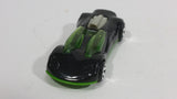 2003 Hot Wheels World Race Series Road Beasts Double Cross Black Green Die Cast Toy Car Vehicle - McDonald's Happy Meal - Treasure Valley Antiques & Collectibles