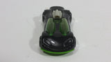 2003 Hot Wheels World Race Series Road Beasts Double Cross Black Green Die Cast Toy Car Vehicle - McDonald's Happy Meal - Treasure Valley Antiques & Collectibles