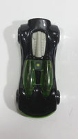 2003 Hot Wheels World Race Series Road Beasts Double Cross Black Green Die Cast Toy Car Vehicle - McDonald's Happy Meal - Treasure Valley Antiques & Collectibles