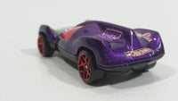 2004 Hot Wheels Batman Speed Machine The Joker Dark Purple Die Cast Toy Car Vehicle