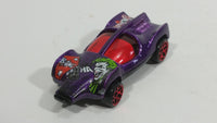 2004 Hot Wheels Batman Speed Machine The Joker Dark Purple Die Cast Toy Car Vehicle