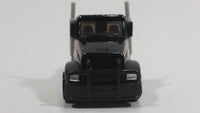 Hard to find 2009 Matchbox Semi Tractor Arrow Deliverables Truck Black Die Cast Toy Car Rig Vehicle - Treasure Valley Antiques & Collectibles