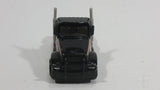 Hard to find 2009 Matchbox Semi Tractor Arrow Deliverables Truck Black Die Cast Toy Car Rig Vehicle - Treasure Valley Antiques & Collectibles