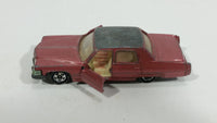 Rare Vintage 1976 Tomica Cadillac Fleetwood Brougham Pink No. F2 1/77 Scale Die Cast Toy Car Vehicle Made in Japan