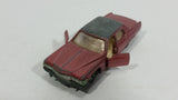 Rare Vintage 1976 Tomica Cadillac Fleetwood Brougham Pink No. F2 1/77 Scale Die Cast Toy Car Vehicle Made in Japan