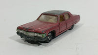 Rare Vintage 1976 Tomica Cadillac Fleetwood Brougham Pink No. F2 1/77 Scale Die Cast Toy Car Vehicle Made in Japan