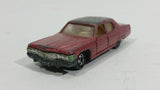 Rare Vintage 1976 Tomica Cadillac Fleetwood Brougham Pink No. F2 1/77 Scale Die Cast Toy Car Vehicle Made in Japan