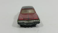 Rare Vintage 1976 Tomica Cadillac Fleetwood Brougham Pink No. F2 1/77 Scale Die Cast Toy Car Vehicle Made in Japan