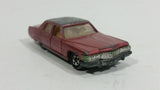 Rare Vintage 1976 Tomica Cadillac Fleetwood Brougham Pink No. F2 1/77 Scale Die Cast Toy Car Vehicle Made in Japan