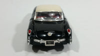 SunnySide Superior 1957 Chevrolet Corvette Black with White Top SS 5709 1/36 Scale Motorized Friction Die Cast Toy Car Vehicle