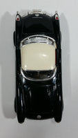 SunnySide Superior 1957 Chevrolet Corvette Black with White Top SS 5709 1/36 Scale Motorized Friction Die Cast Toy Car Vehicle