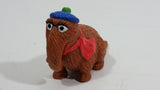 Vintage Sesame Street Snuffleupagus Character Applause PVC Figure 4 1/4" Long