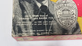 Vintage 1955 Sherry TV Jack Webb Dragnet Puzzle Transigram Badge #714 Brain Teaser Game With Original Box Complete - Treasure Valley Antiques & Collectibles