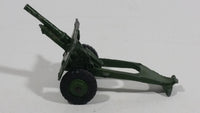 Vintage Dinky Toys 25 PR GUN 686 Army Green Die Cast Military Artillery Toy War Machine Equipment